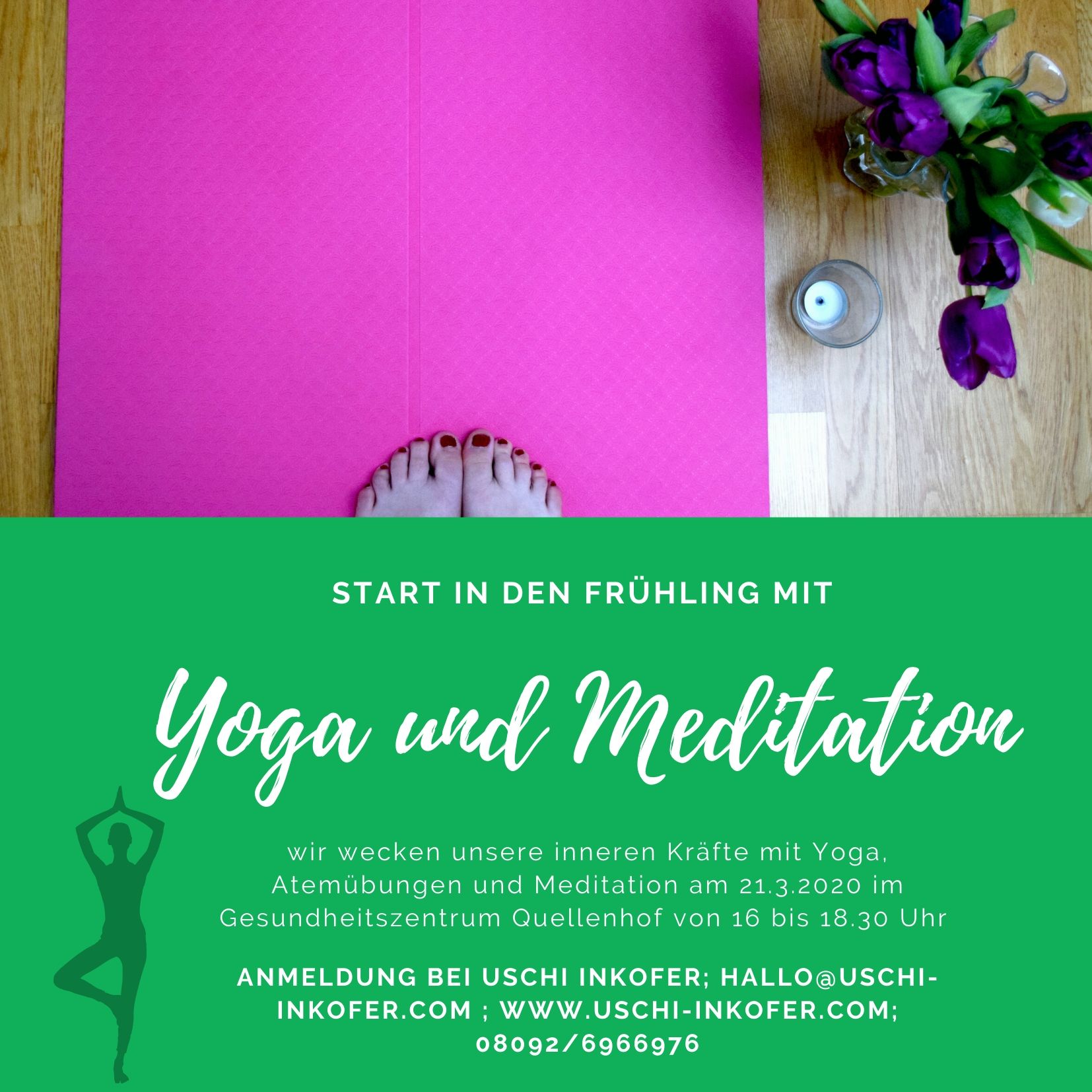Yoga und Meditation zum Frühlingsbeginn